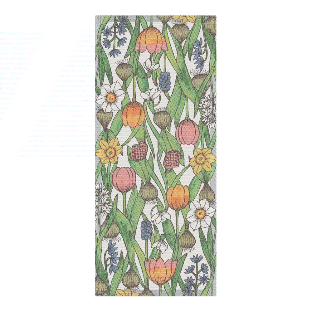 Blomsterlök Bordslöpare 35x80 cm Flerfärgad