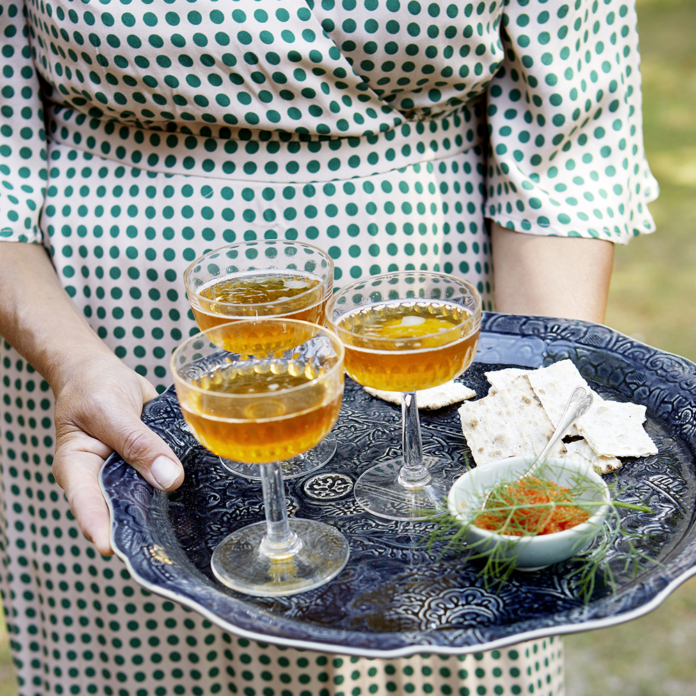 Arabesque Dippskål 8 cm Antique