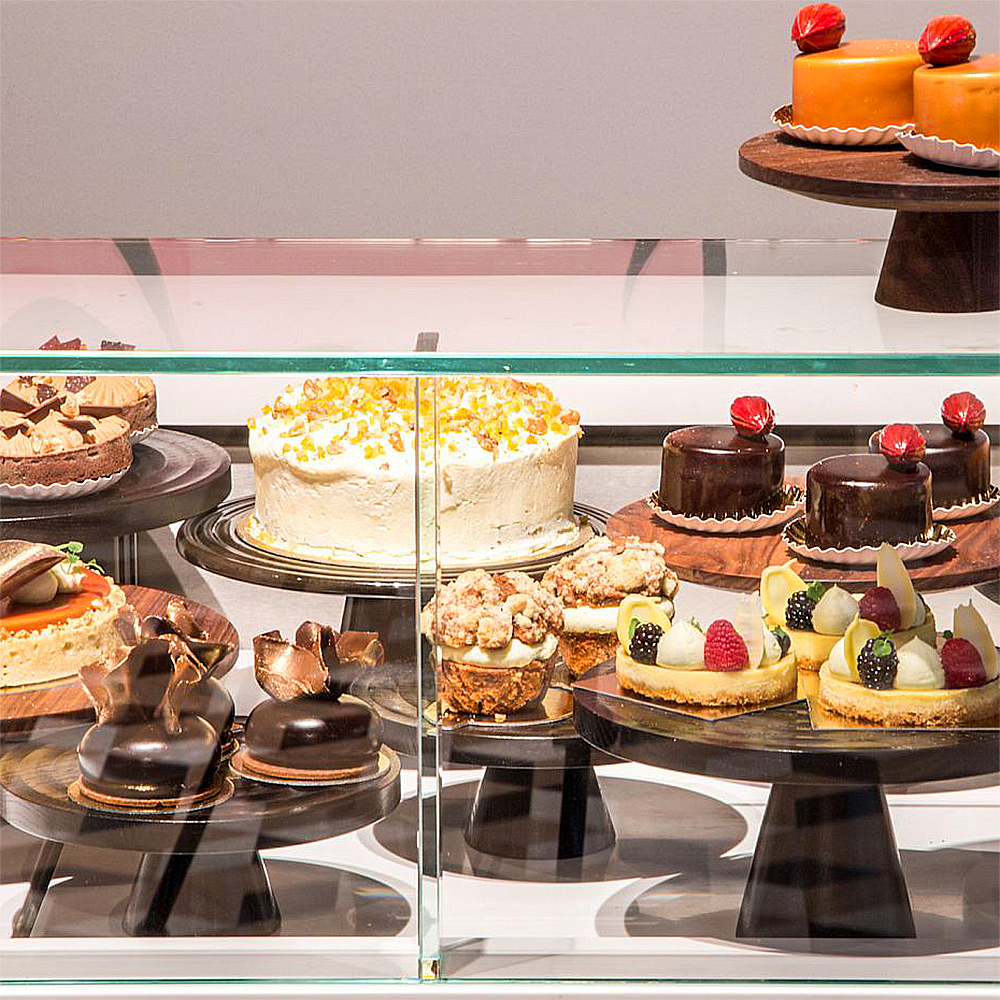 Displayfat Small 20 cm Silver