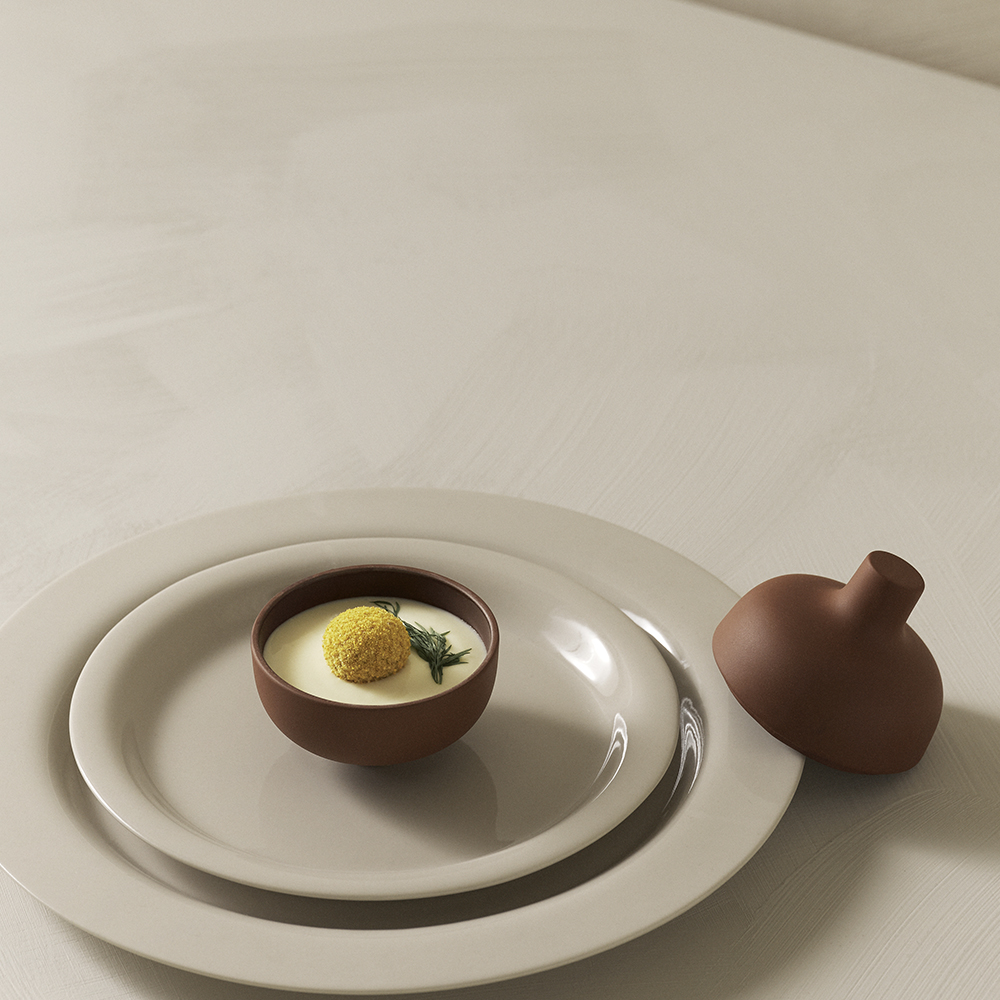 Sand Secret Skål Liten Röd