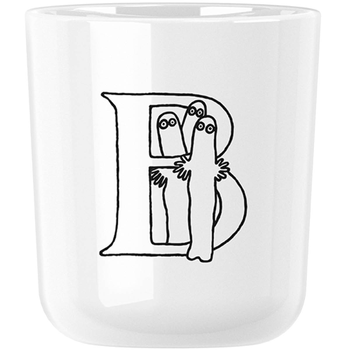 Moomin ABC Mugg 20 cl B Vit