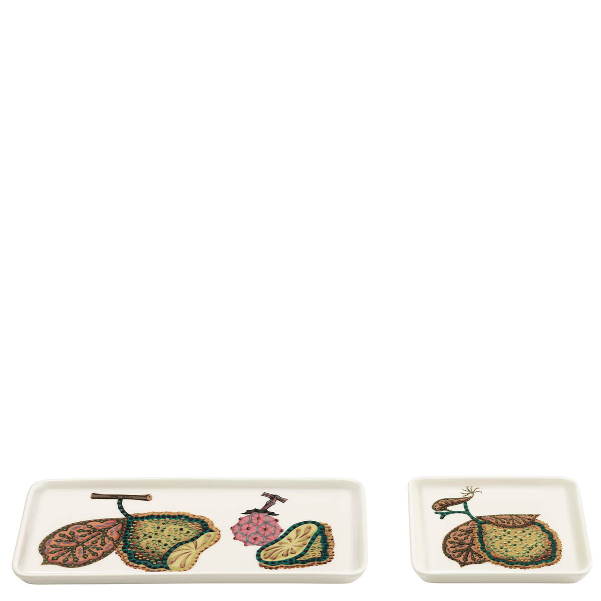 Taika Sato Tallrik 12x12cm Flerfärgad