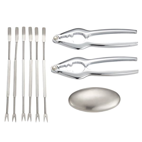 Skagen Skaldjursset 9 delar Rostfritt stål