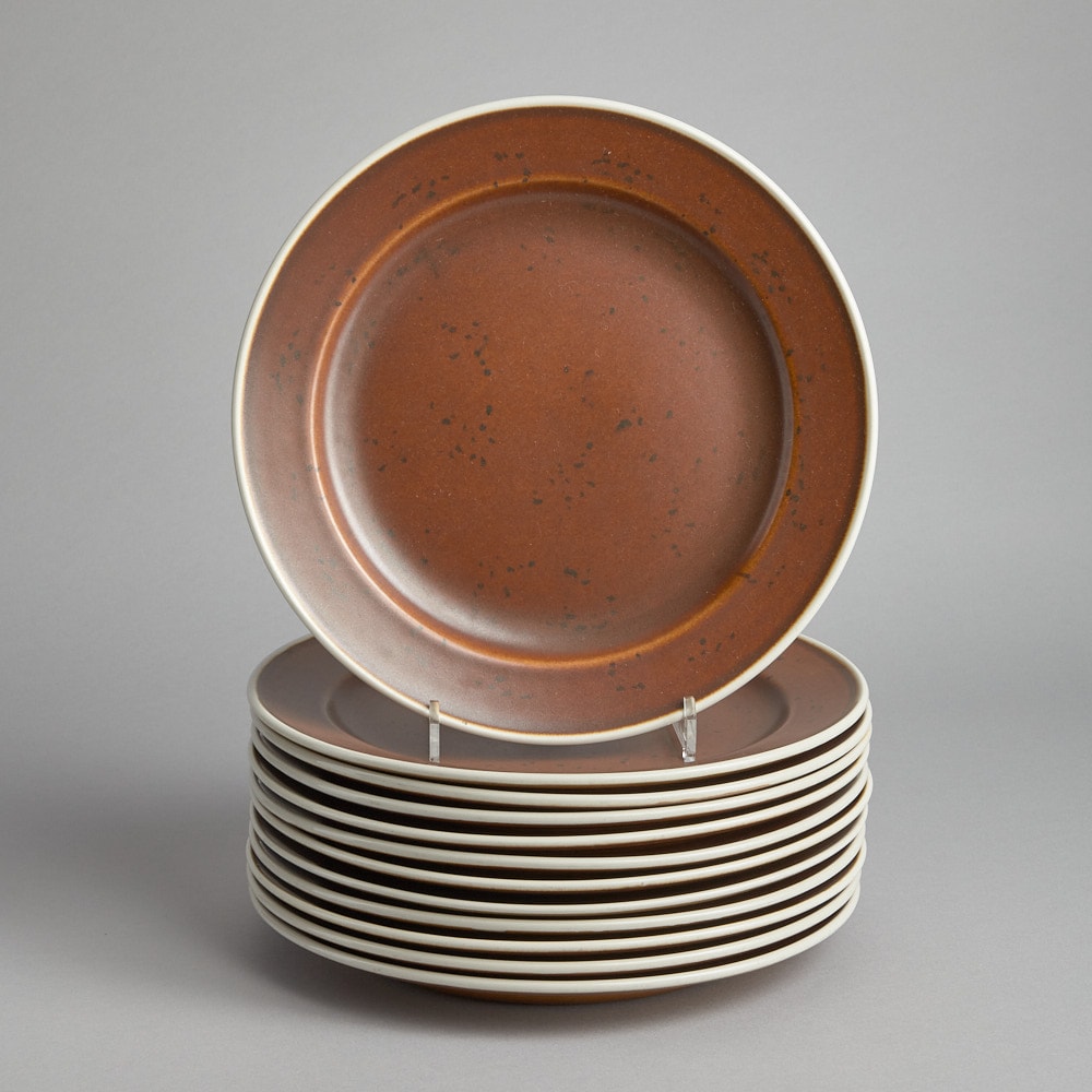 SÅLD Tallrikar "Coq" 12 st