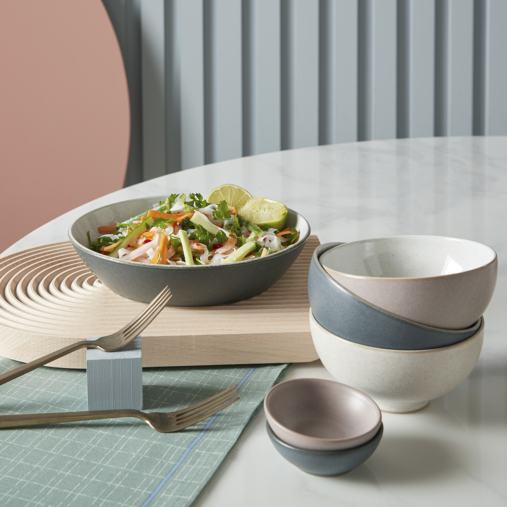 Impression Skål 22 cm 4-pack Cream