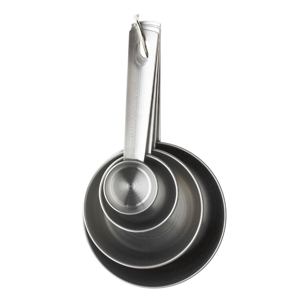 Gastromax Klassisk Måttsats 4 delar Rostfri