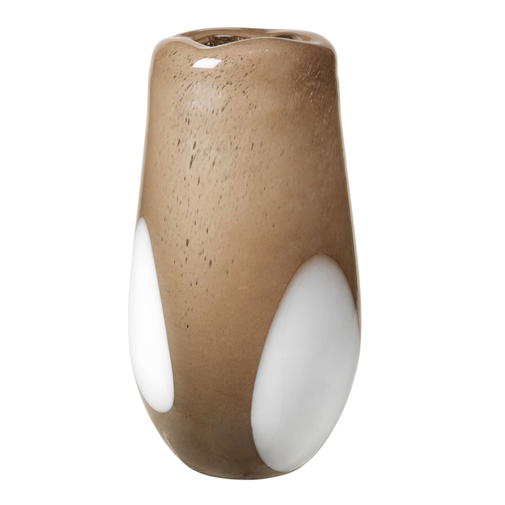 Ada Dot Vas 37 cm Brun/Vit