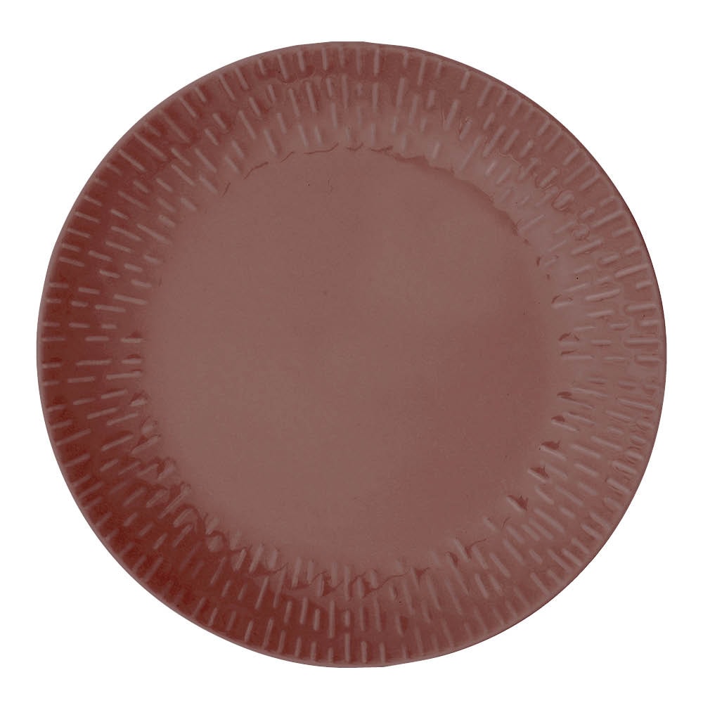 Confetti Tallrik 24 cm Bordeaux