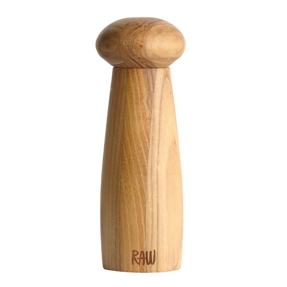 Raw Keramisk Pepparkvarn 18 cm Teak