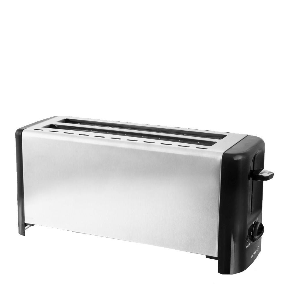 Brödrost för 4 Skivor Rostfri