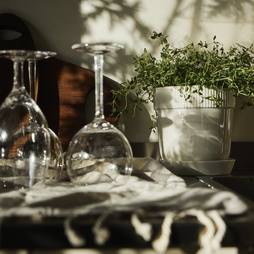 Elise Kruka 14x15 cm Vit