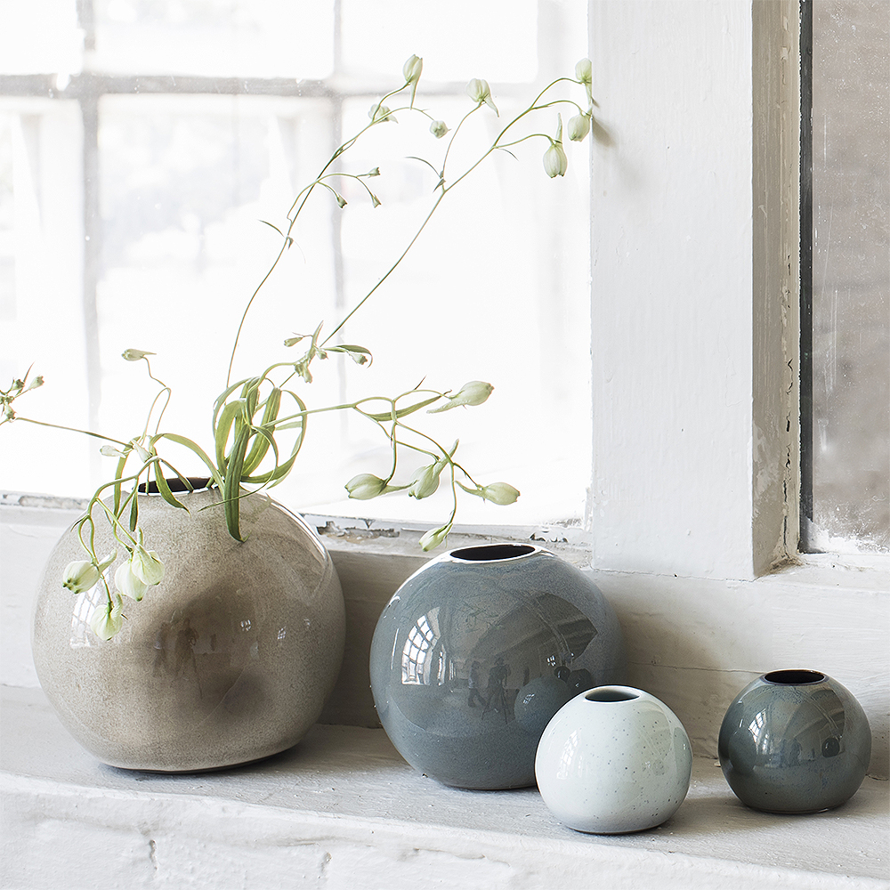 Ball Vas Keramik 14 cm