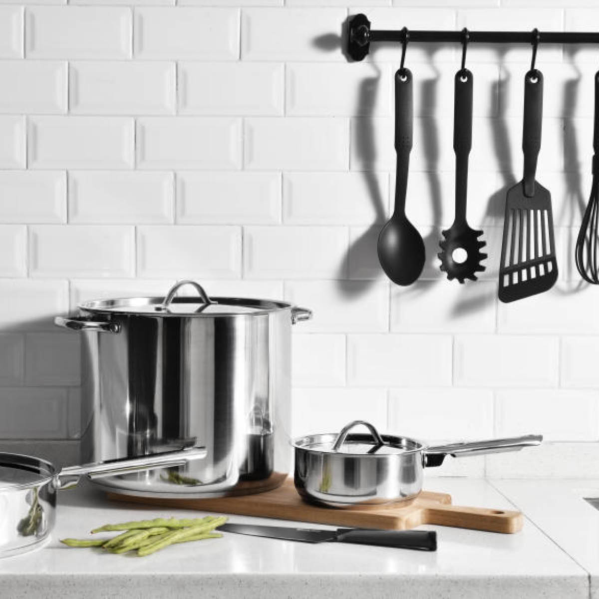 Rix Spagettislev Nylon Svart