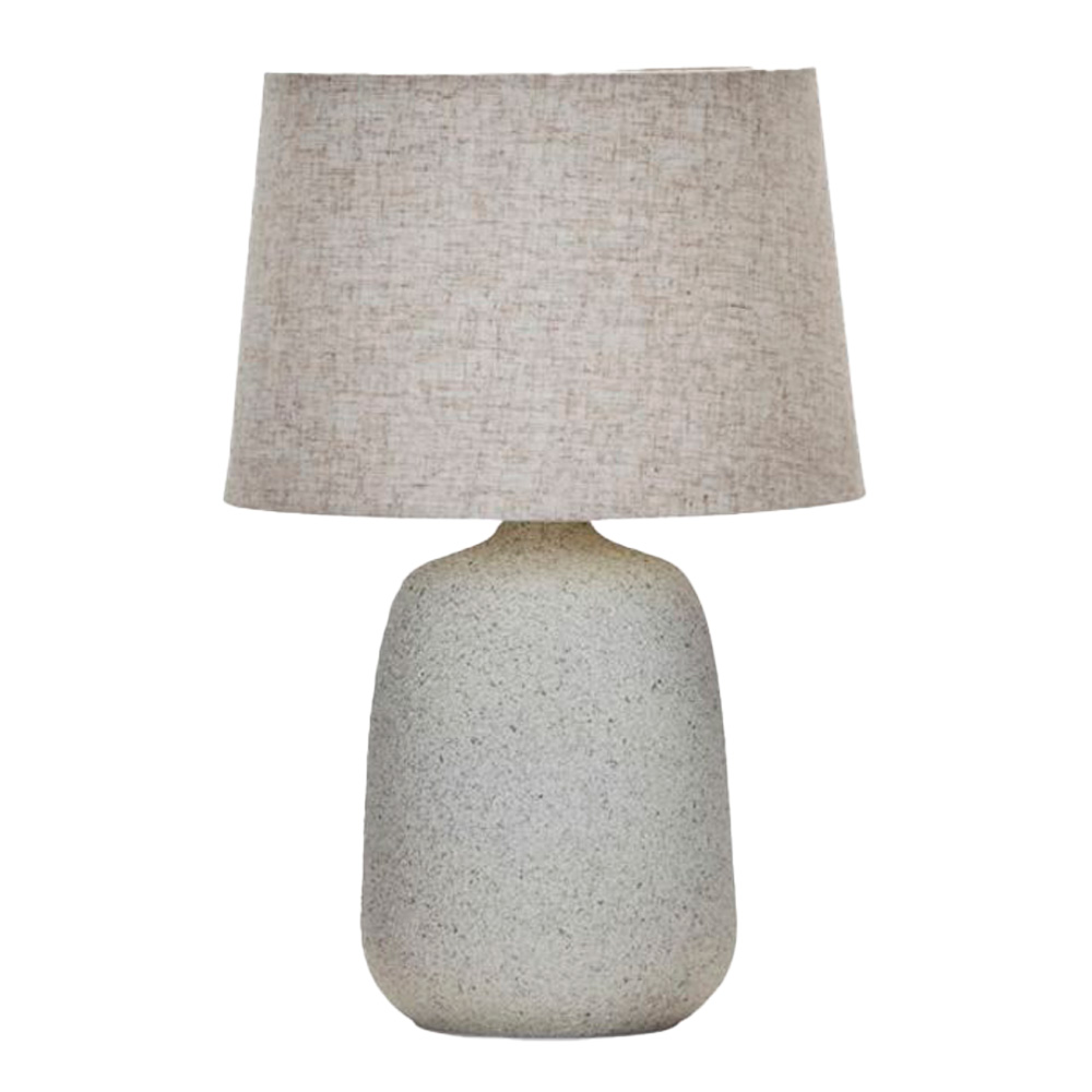 Tana Bordslampa inkl. lampsk&auml;rm 46 cm Off-White