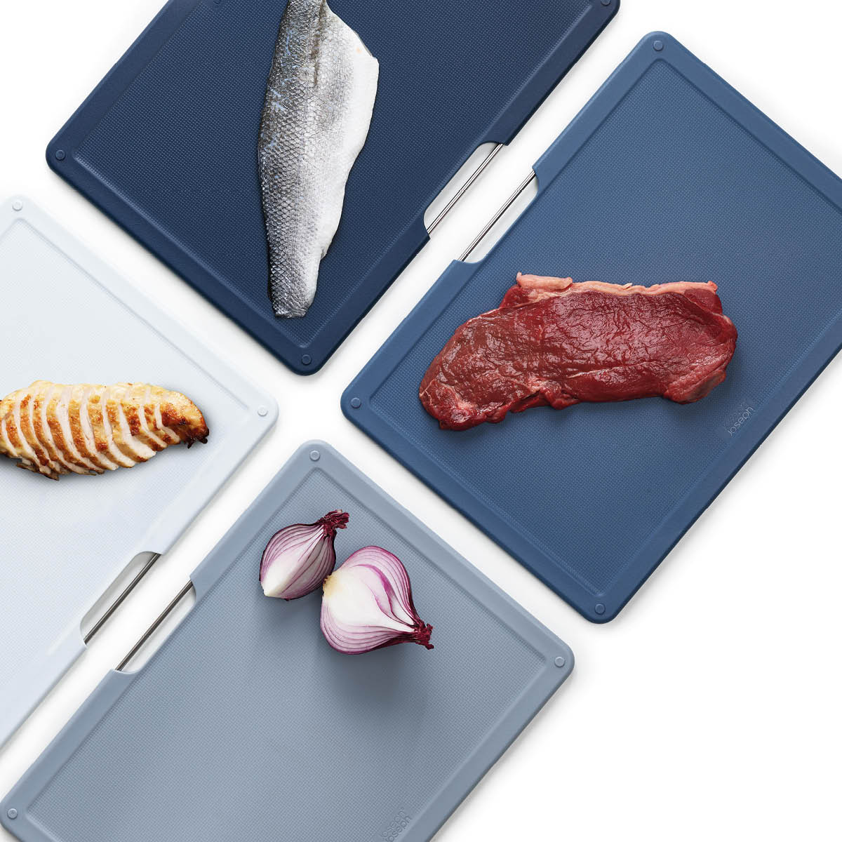 Folio Sky Skärbräda 4-pack Blå Toner