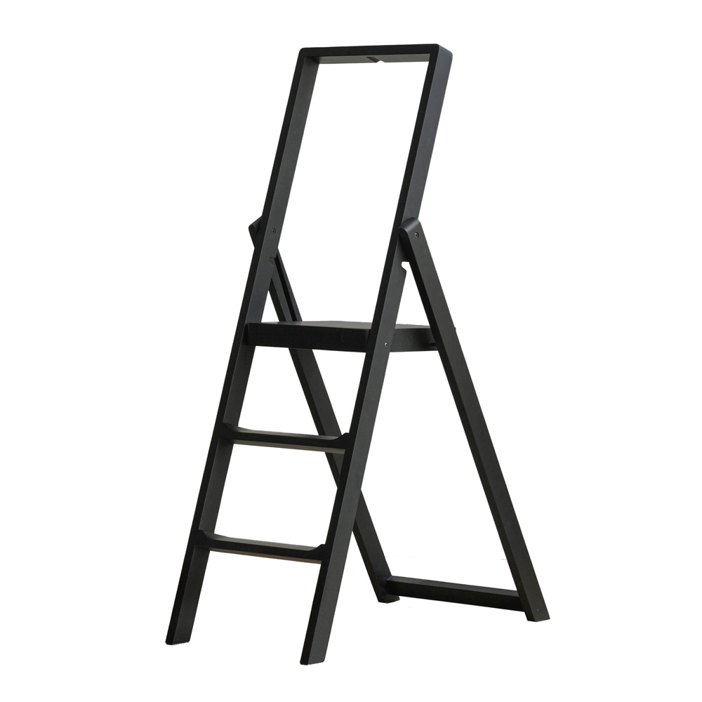 Step Stege 45x132 cm Mattlackad svart