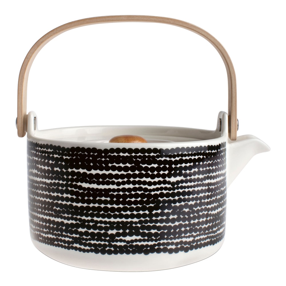 Räsymatto Tekanna Svart liten prick 70 cl