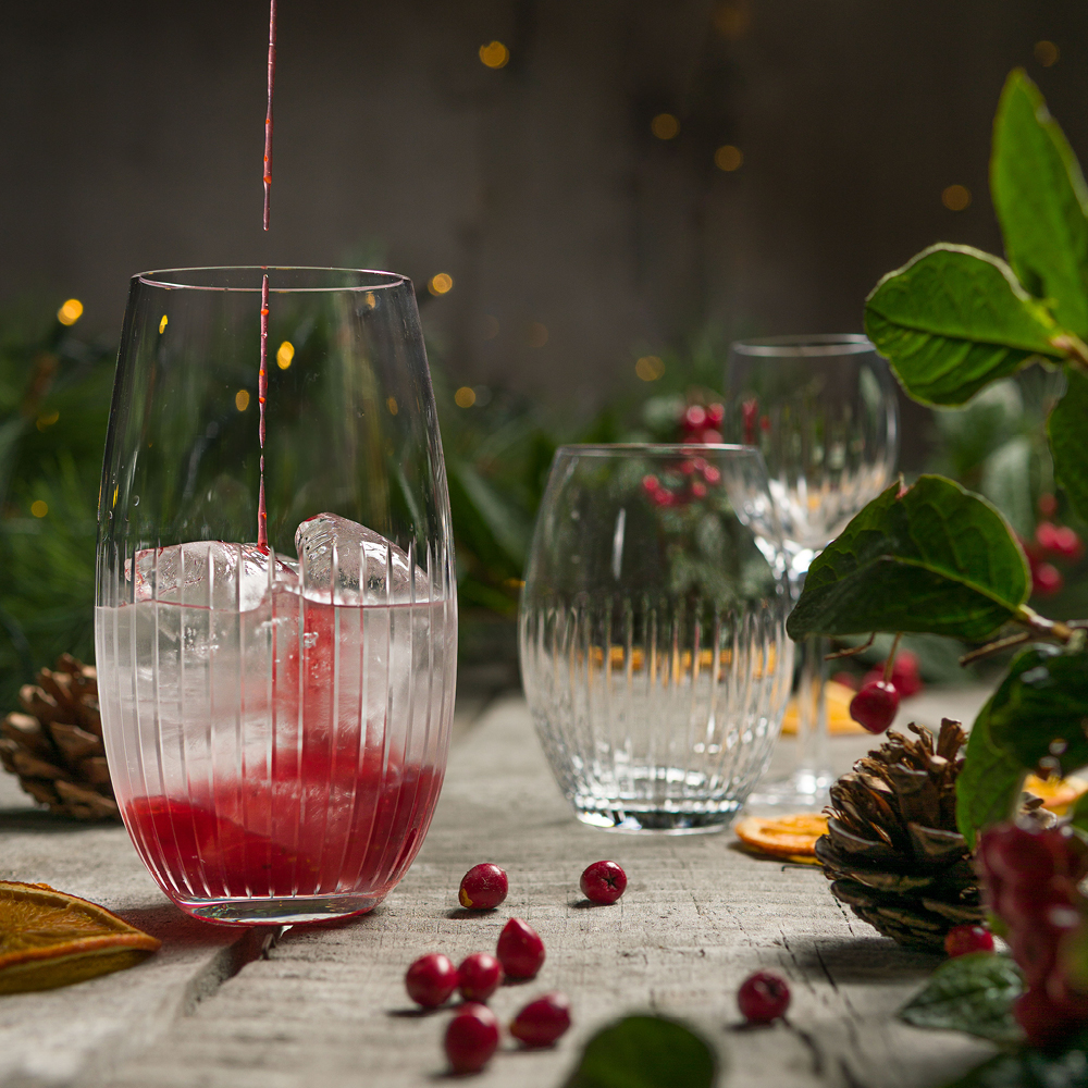 Alba Fine Line Longdrinkglas 45 cl Klar