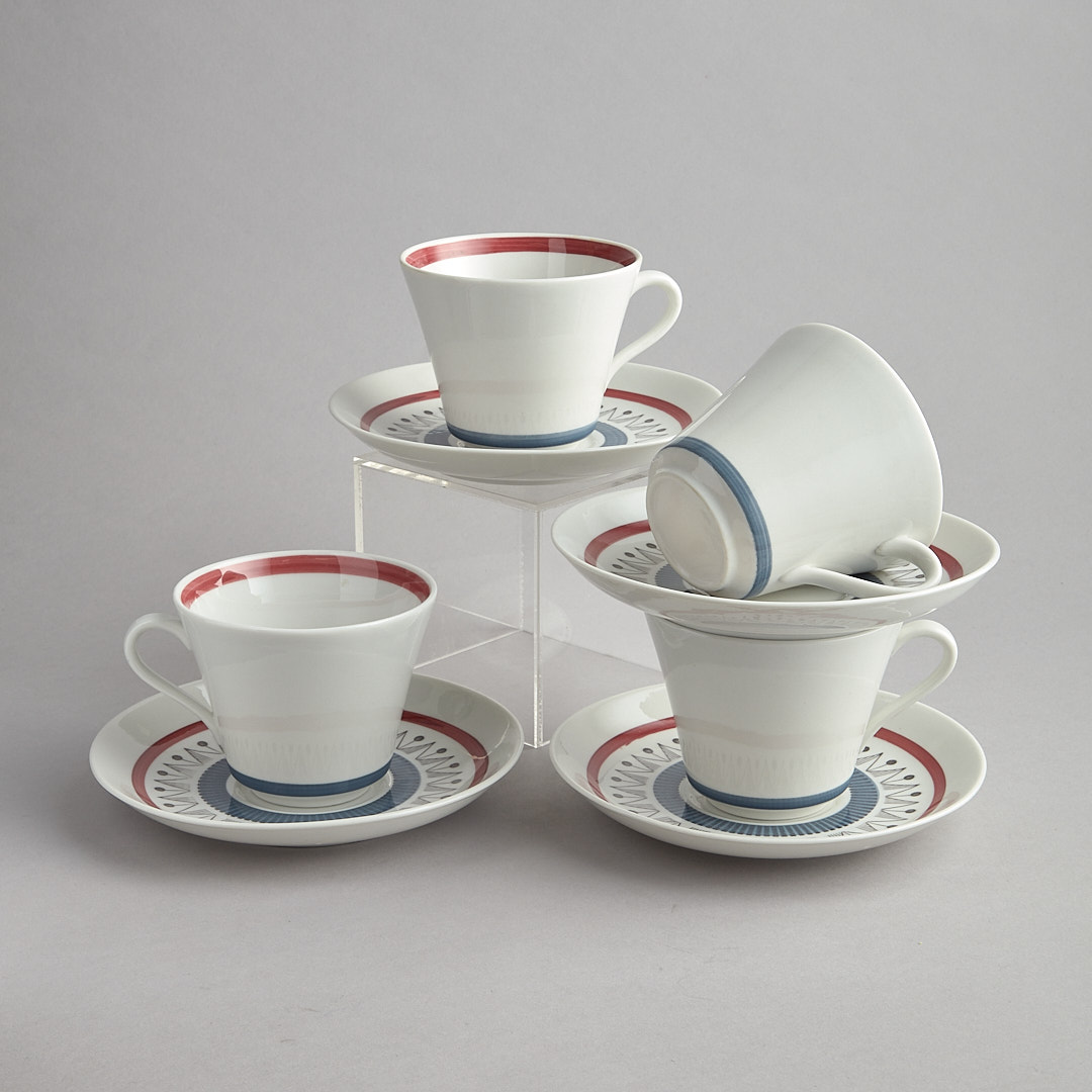 Bimbo 4 koppar med fat