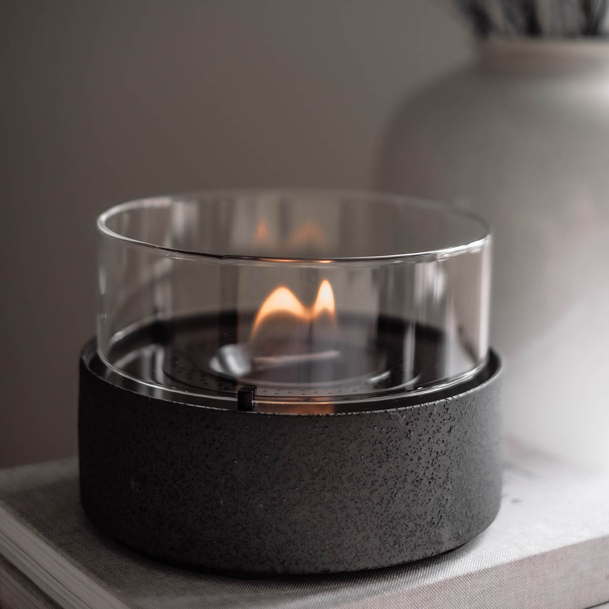 Café Raw Lykta 18 cm Svart