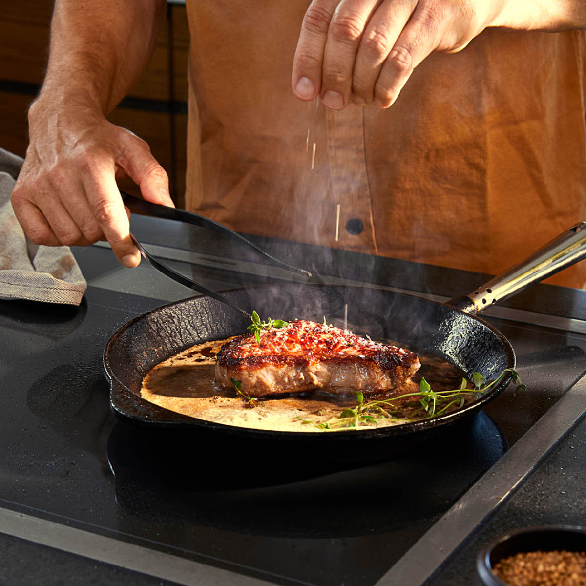 RÅ Matpincett 32 cm Gun Metallic