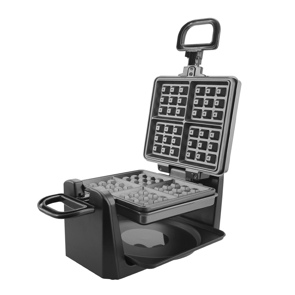 Belgiskt Våffeljärn Svart