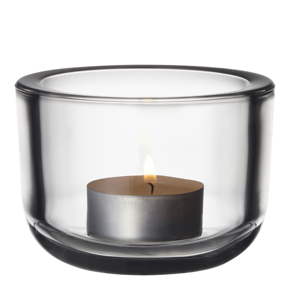 Valkea Ljuslykta 6 cm Klar