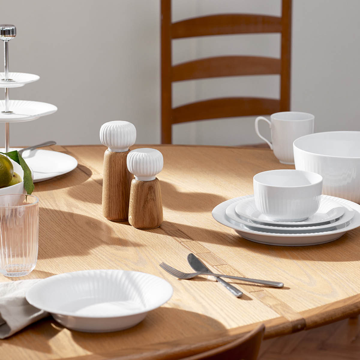 Hammersh?i Skål 13 cm Vit