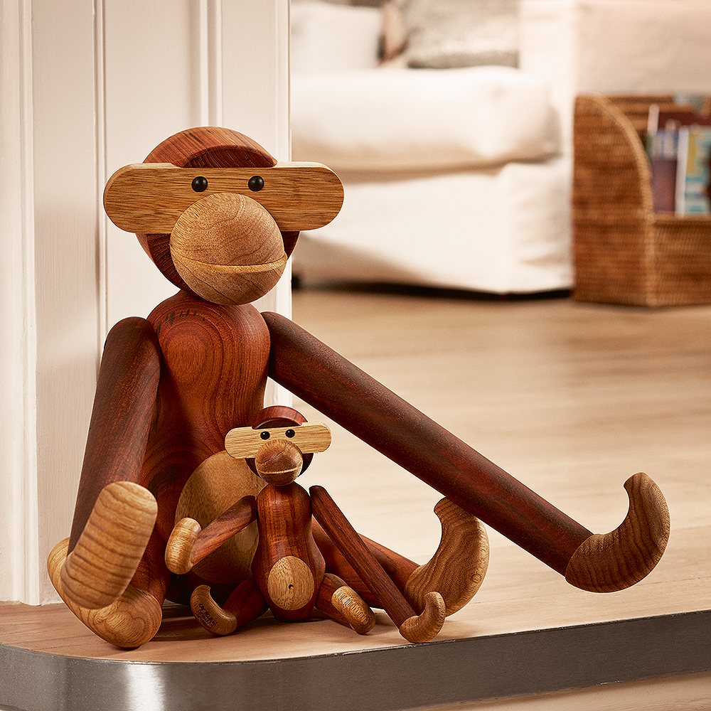 Kay Bojesen Apa Stor 47 cm Teak/Limba