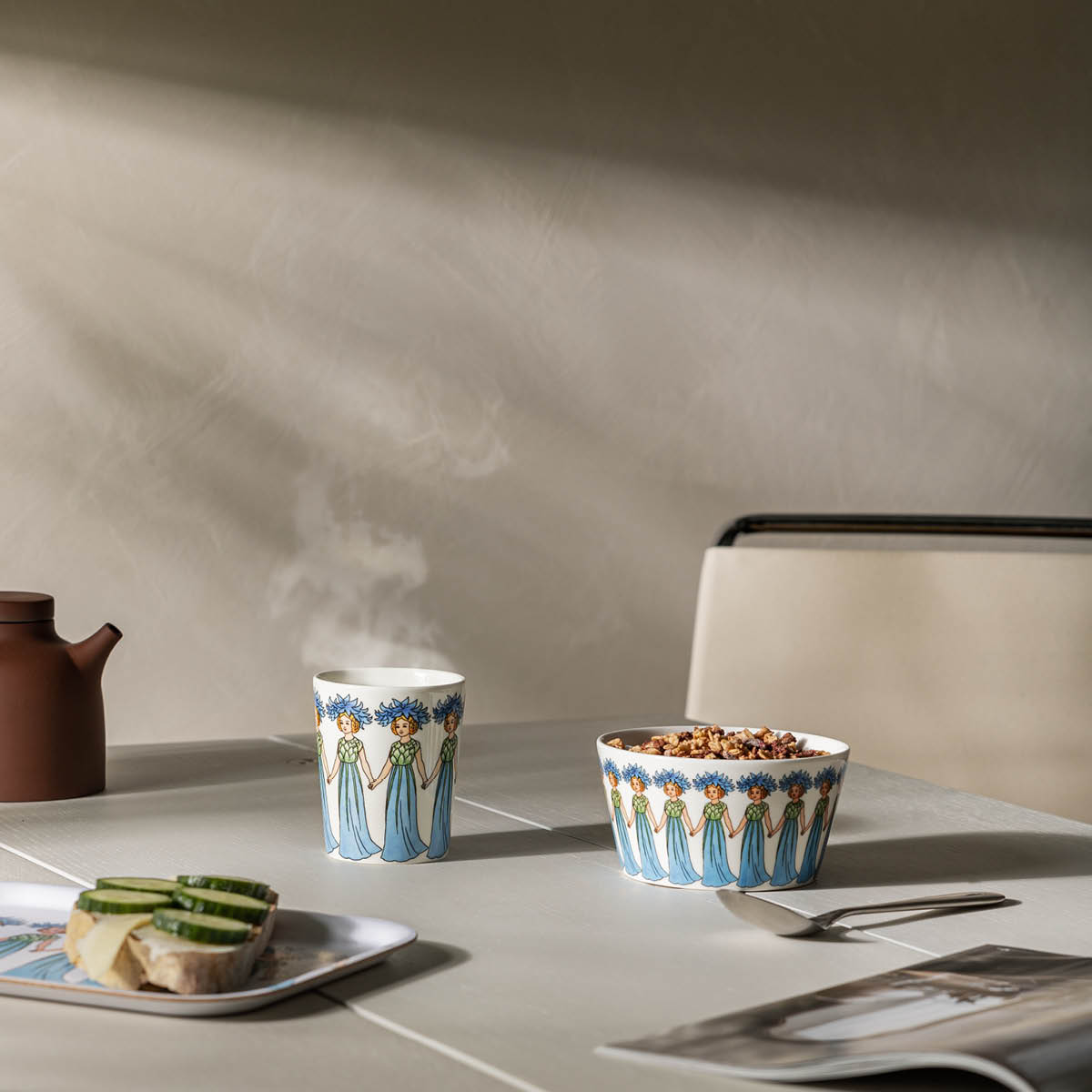 Elsa Beskow Mugg 28 cl Bl&aring;klint