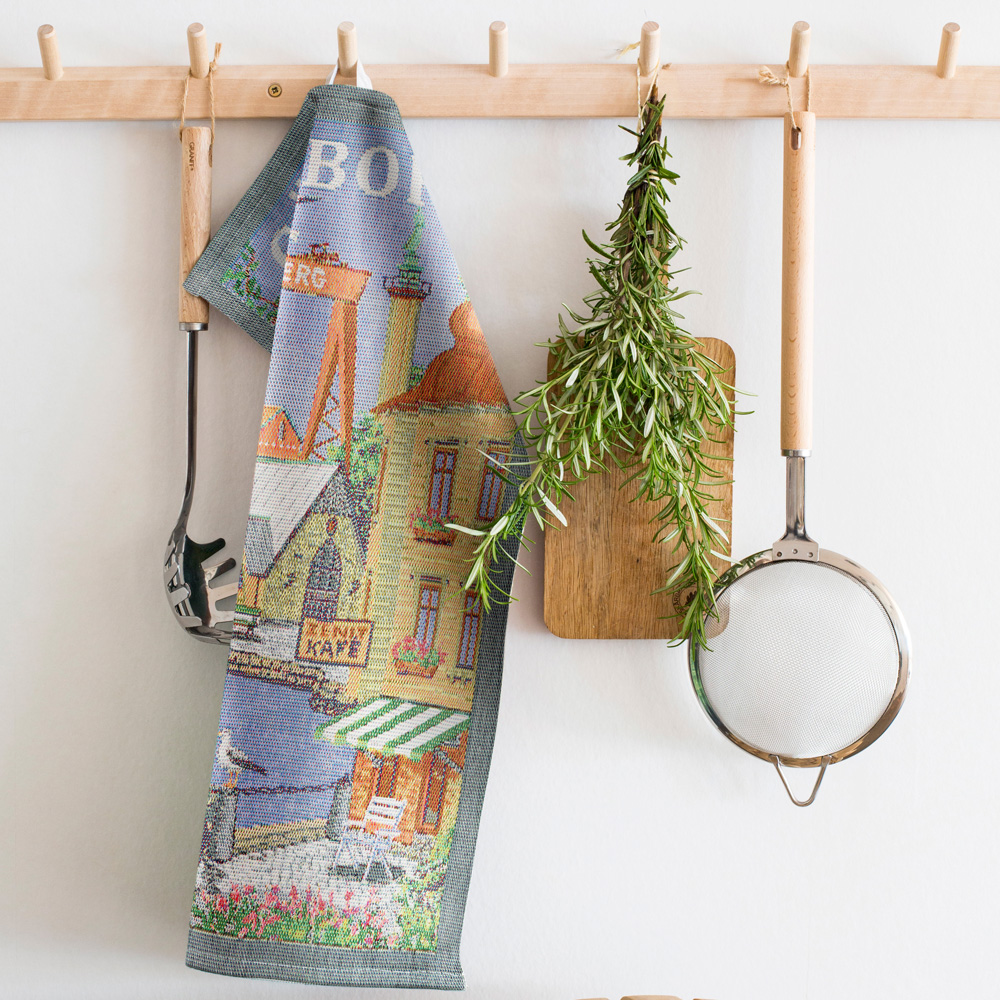 Göteborg Kökshandduk 35x50 cm Flerfärgad