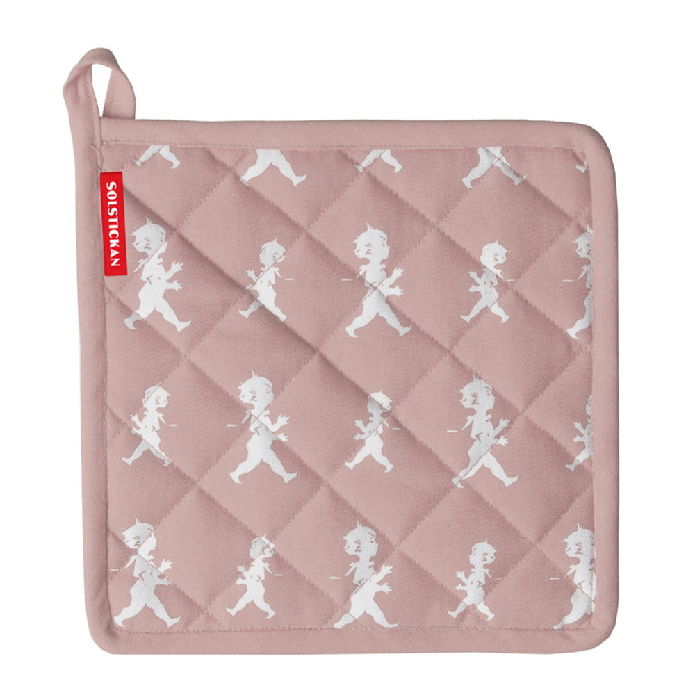 Grytlapp 22x22 cm Rosa