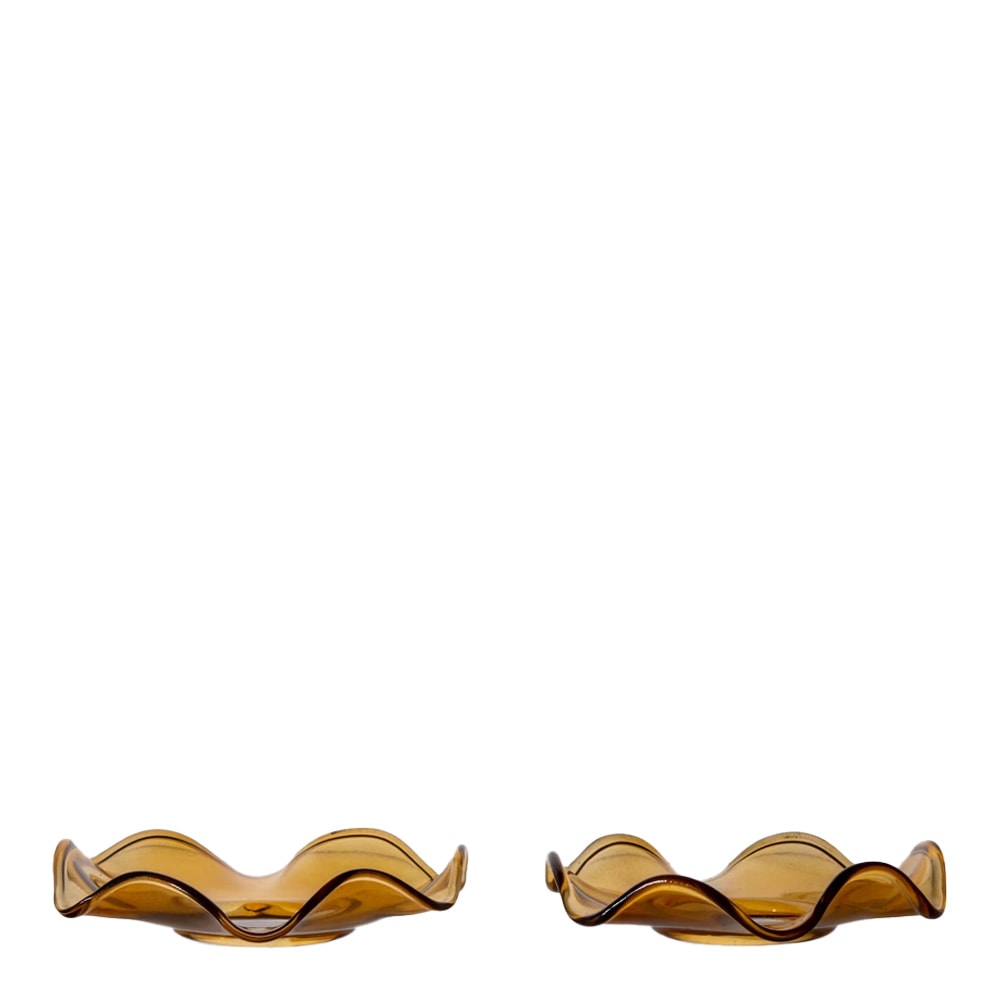 Viva Ljusmanschett 2-pack Amber