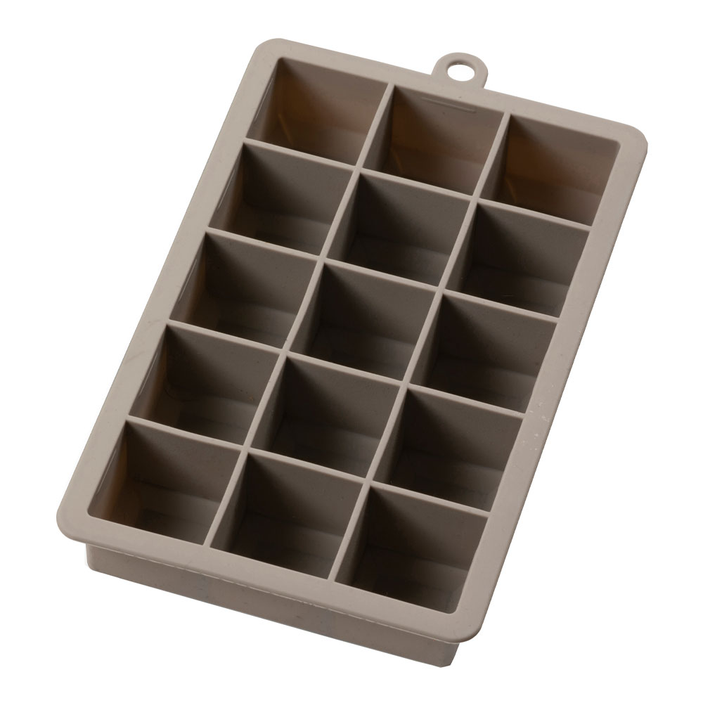 Isbitsform Liten Grå