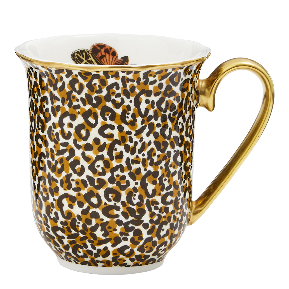 Creatures of Curiosity Mugg 34 cl Leopard