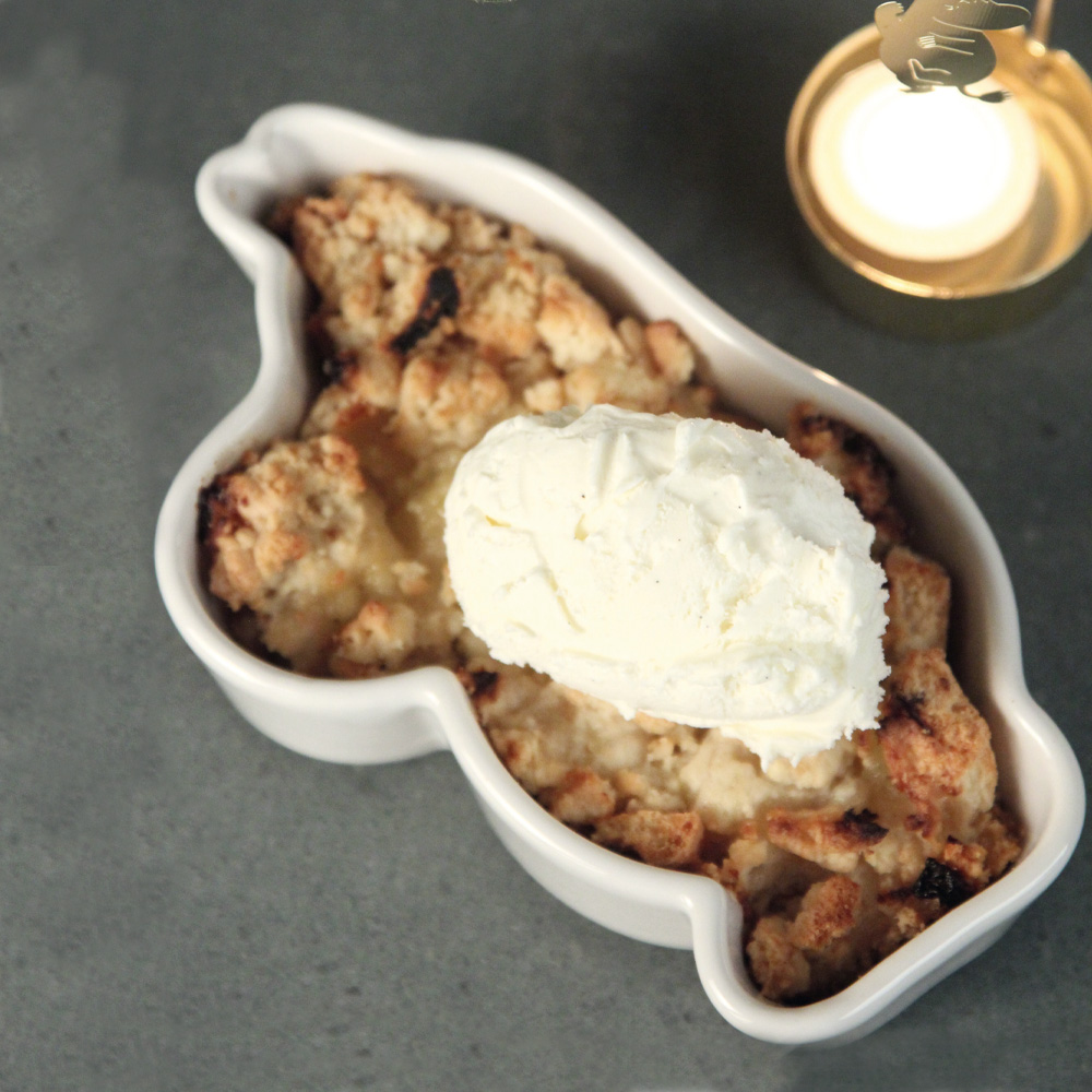 Mumin Ugnsform 17cm Vit