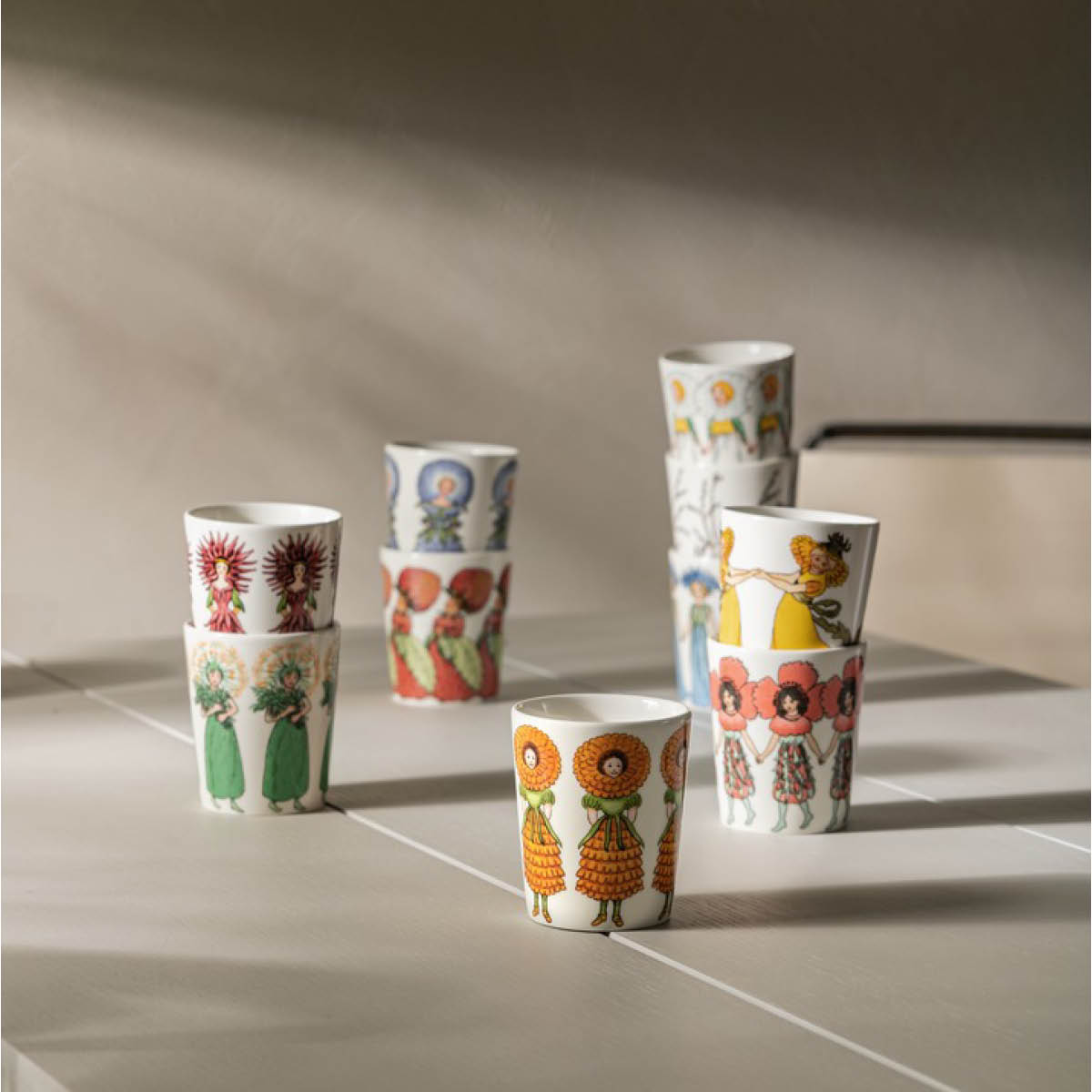 Elsa Beskow Mugg 28 cl Fru dill