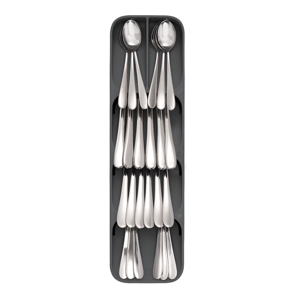 Duo Bestickförvaring 40x11 cm Mörkgrå