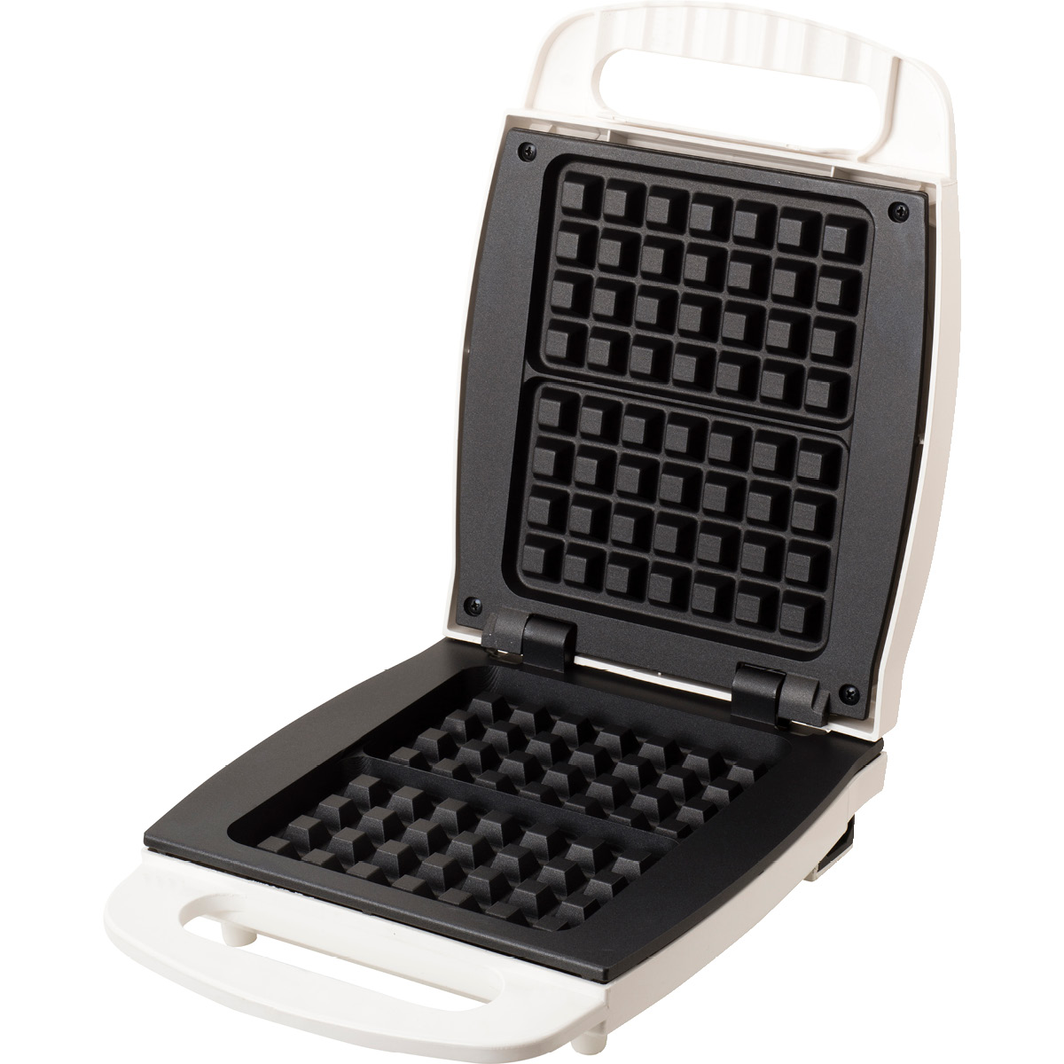 Belgiskt Våffeljärn Classic Vit