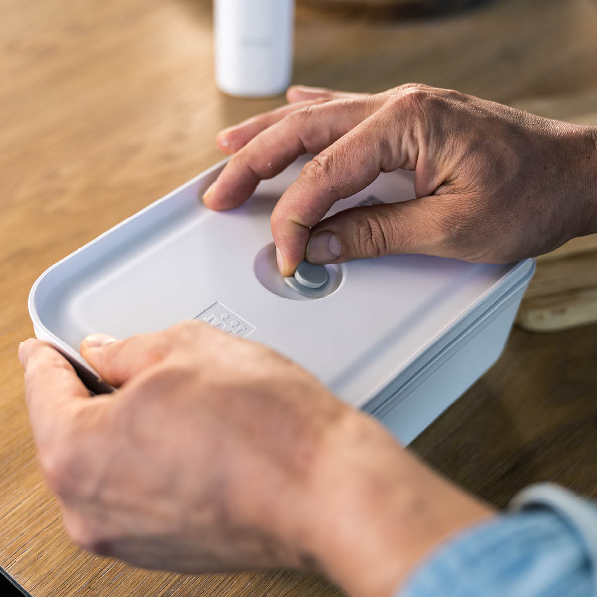 Vakuum Lunchbox M Rektangulär