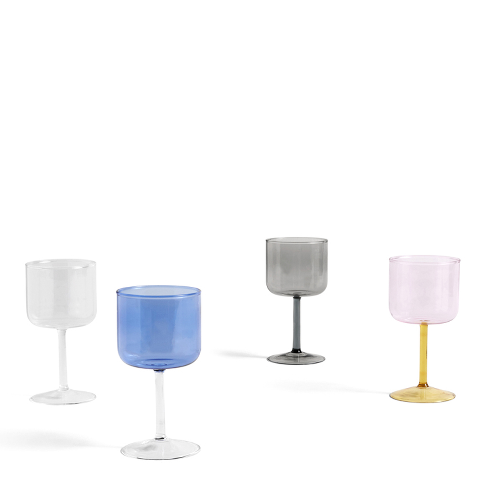 Tint Vinglas 2-pack Blå/Klar