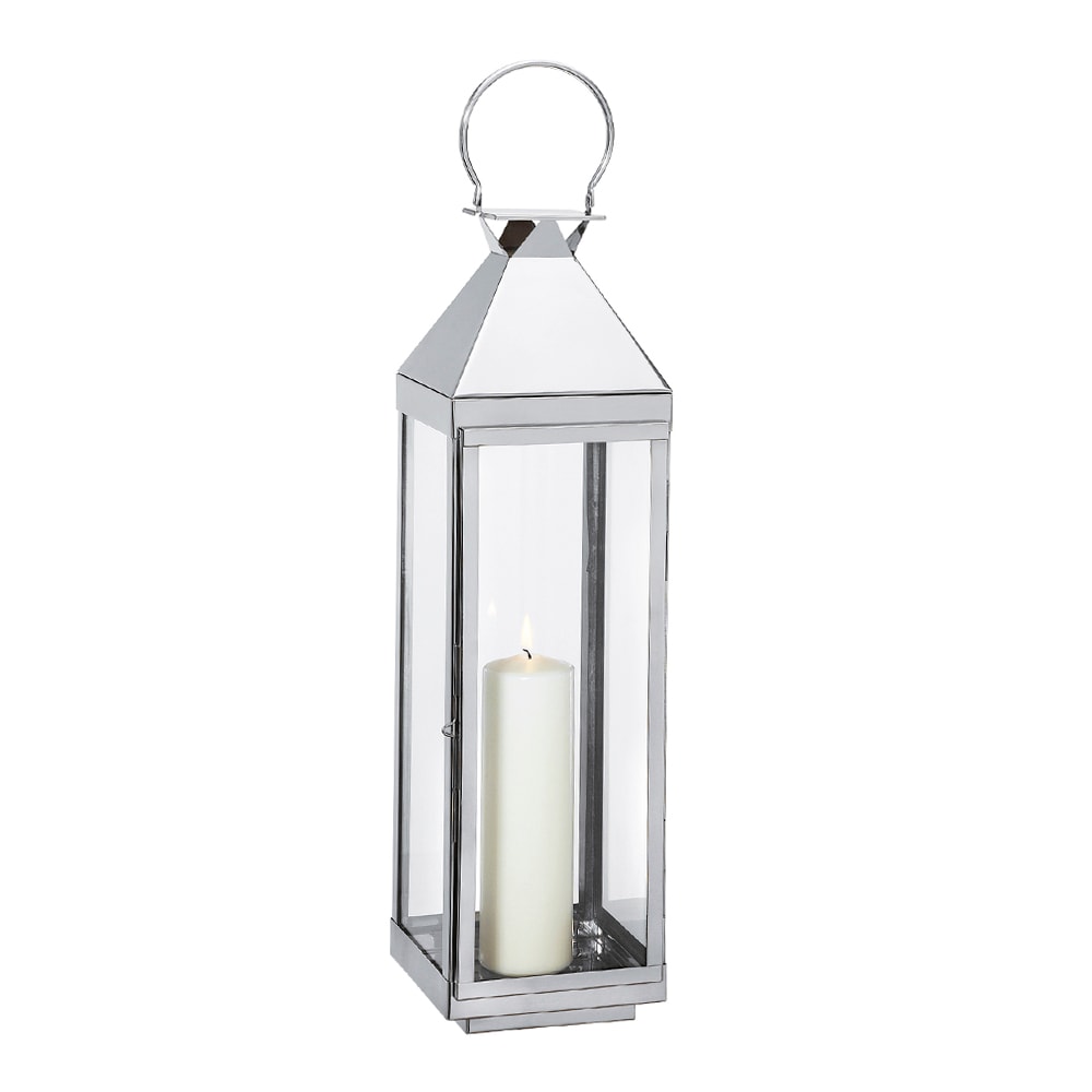 Villa Lykta 70 cm Silver