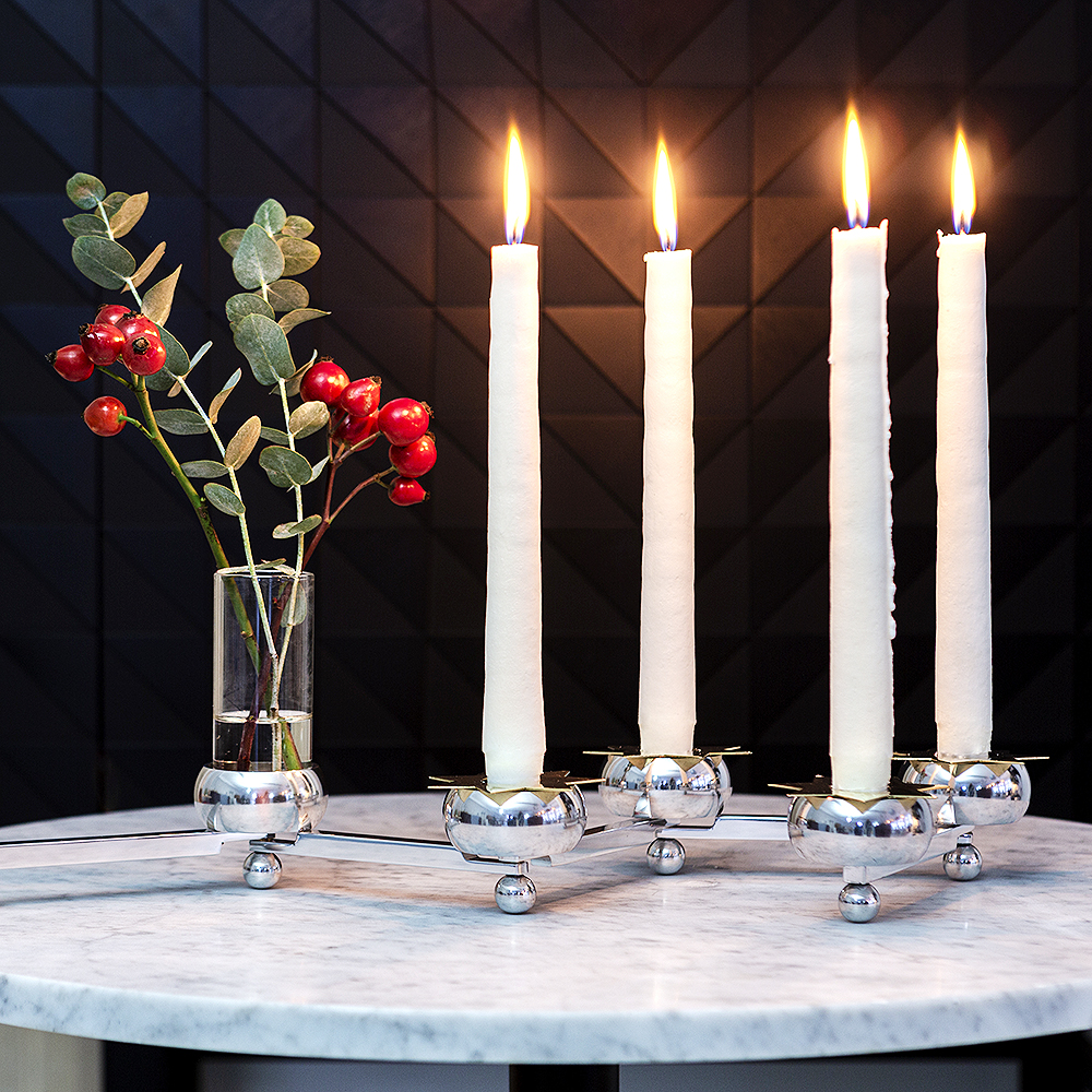 Constella Ljusstake 5 hållare Aluminium