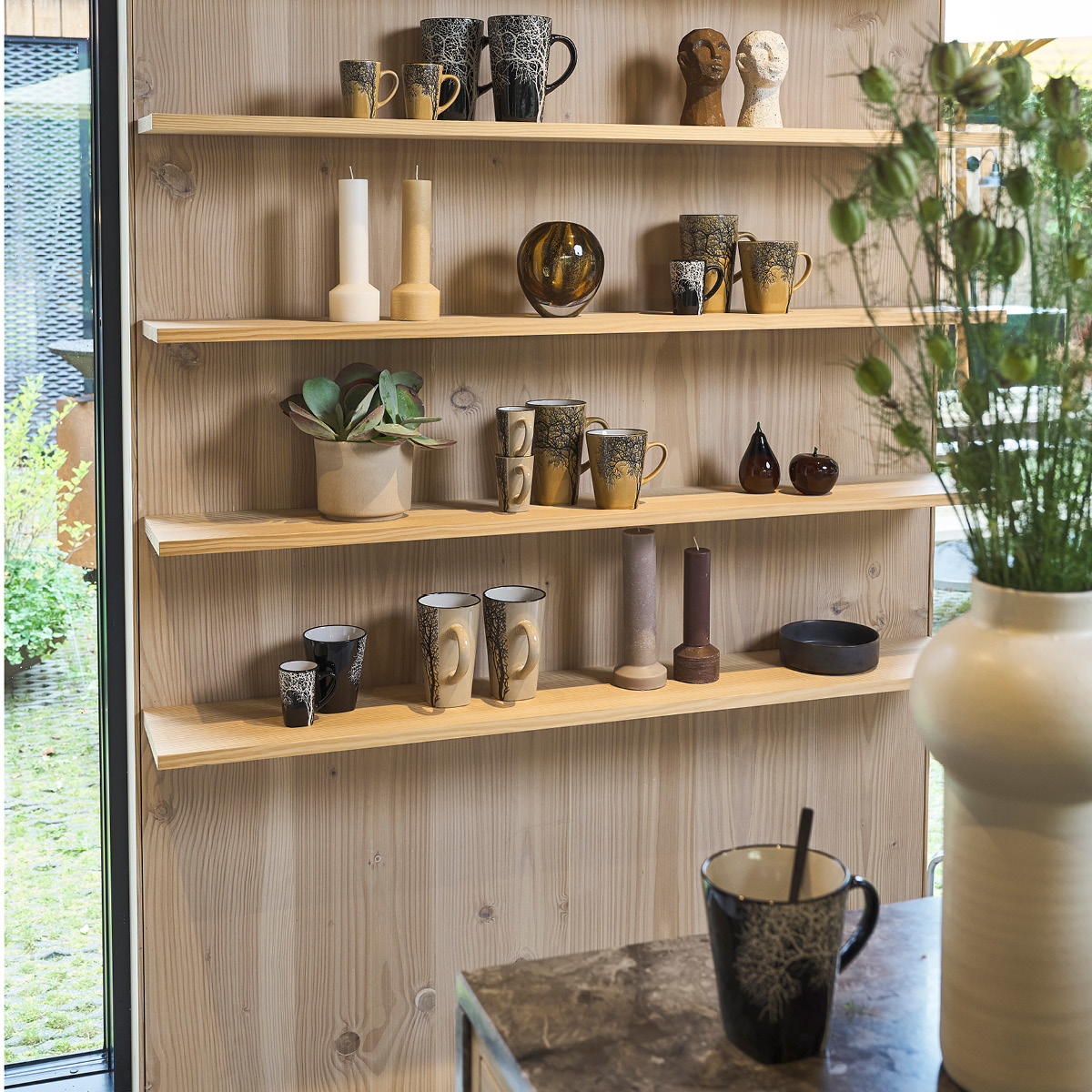 Hvils Blockljus 7x20 cm Cream