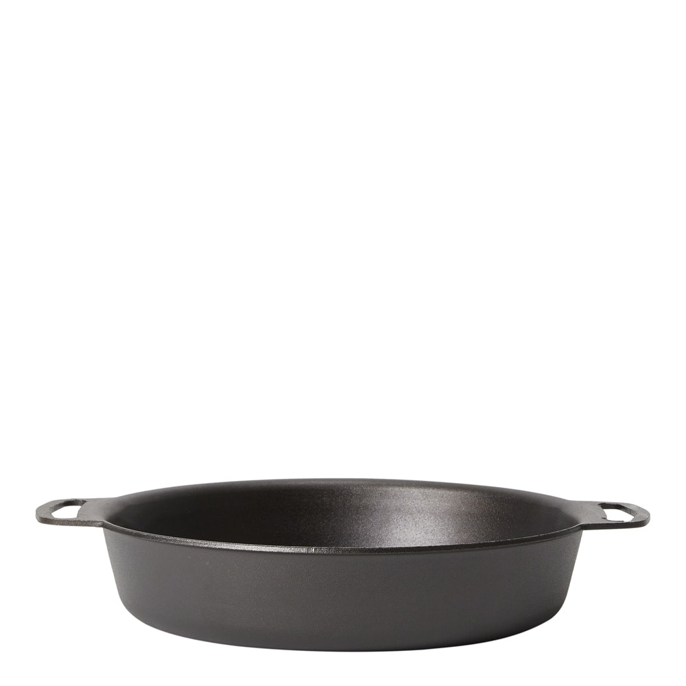 Ugnsform i kolstål 28 cm Svart