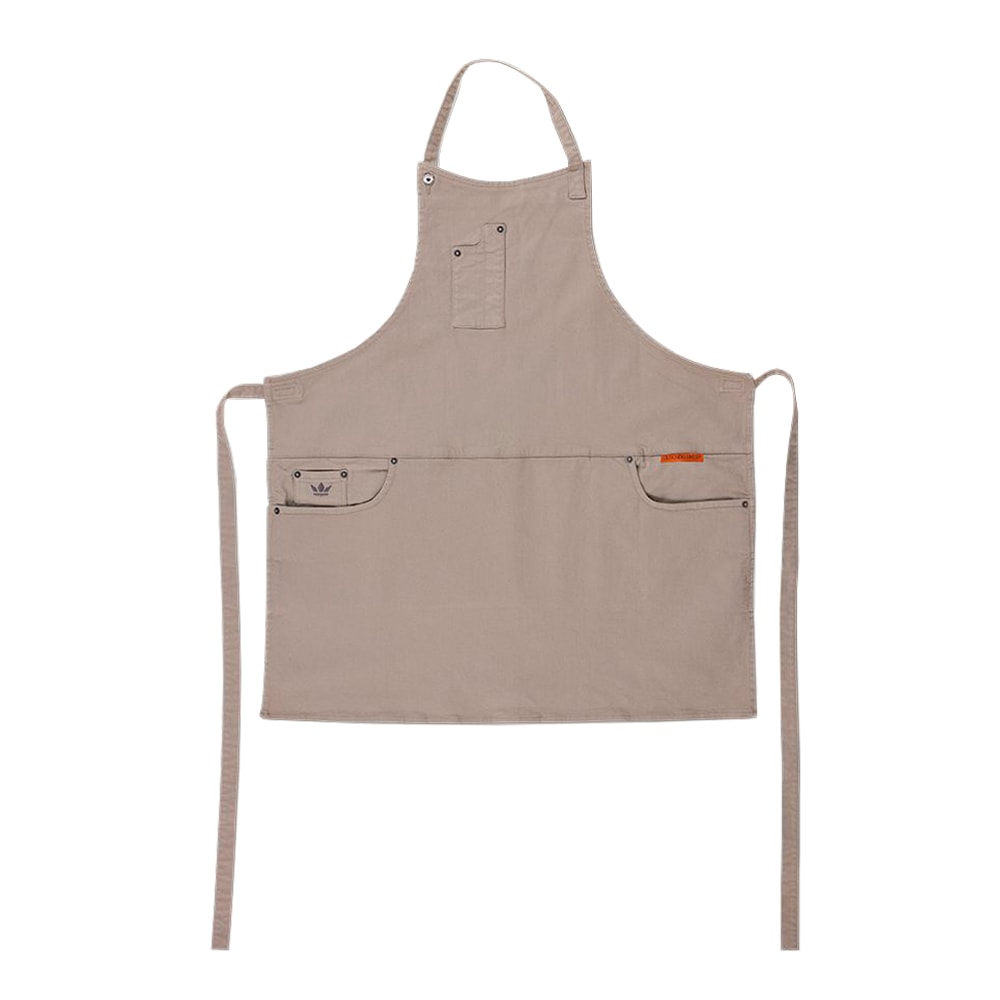 Förkläde Fem Fickor SlimFit Grå/Grön