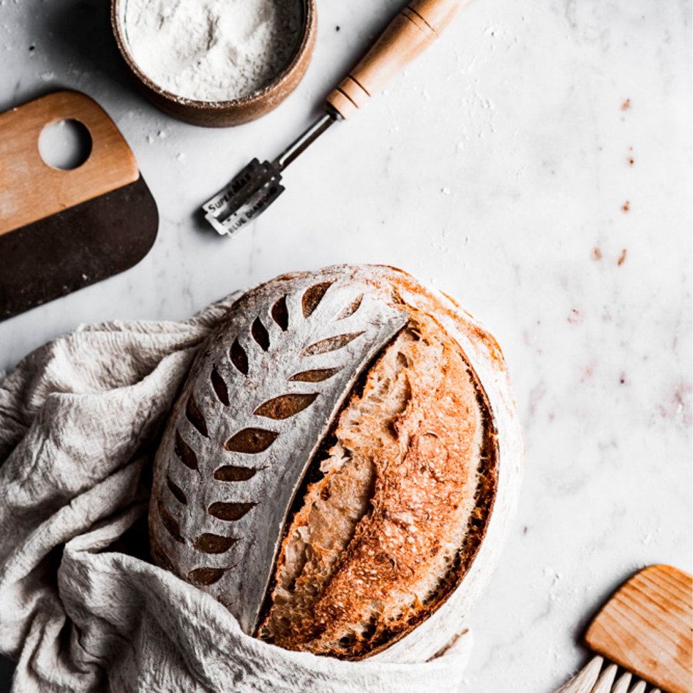 Brödsnitskniv ink. 5 Rakblad