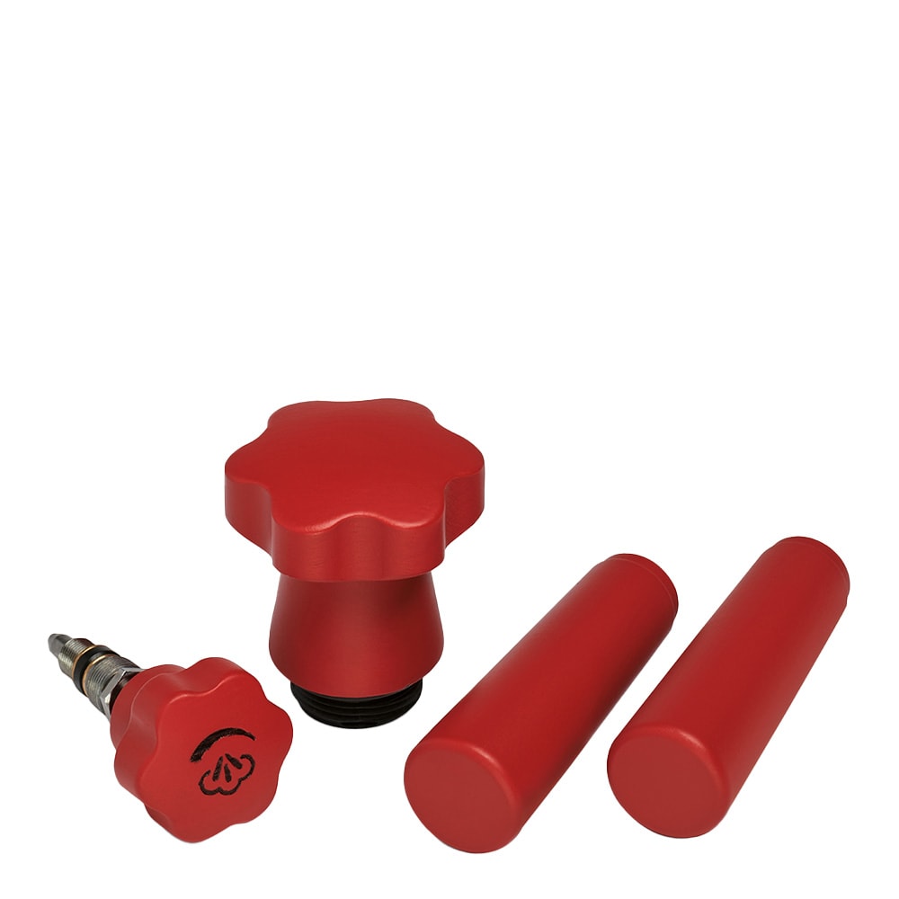 Tillbehör handtag och kork Röd