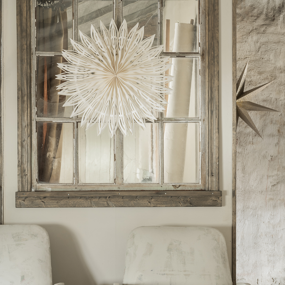 Is Julstjärna 60 cm Vit