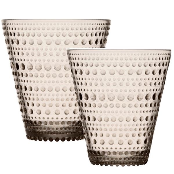 Kastehelmi Tumbler 30 cl 2-pack Linne